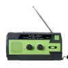 Emergency Weather Radio with USB Charging Cable, SOS Alarm and Flashlight