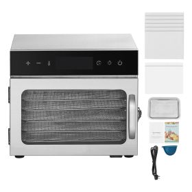 400W Electric Food Dryer with Adjustable Temperature & 24-Hour Timer