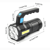 USB Rechargeable LED Flashlight