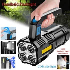 USB Rechargeable LED Flashlight