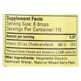 Childlife Vitamin D3 Natural Berry