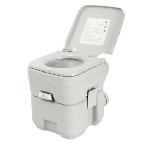 5.3 Gallon 20L Flush Portable Toilet