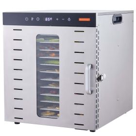 1000W Electric Food Dryer with Digital Adjustable Timer & Temperature