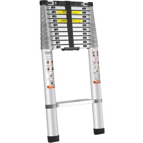 15 FT Collapsible Extension Ladder