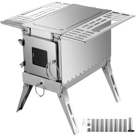 Tent Wood Stove 90.6'' Height