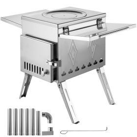 Tent Wood Stove 17.5x14.7x10.6 inch