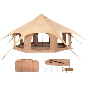 Canvas Tent for Camping with Stove Jack