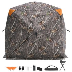 4-5 Person Pop Up Deer Blind for Hunting with Carrying Bag