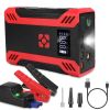 Car Jump Starter with Air Compressor Portable Car Battery Booster with Digital Tire Inflator with 2000mAh Peak Current for 12V Car 6.5L Gas or 4.0L Di