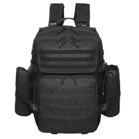45L Military Tactical Backpack with 3 Compartments