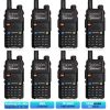 Baofeng Walkie Talkie Radio 5RH Ham Radio Long Range GMRS Portable Handheld Two Way Radio 10W(Upgrade of UV-5R) with NOAA, 999 Channels