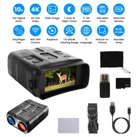 Night Vision Goggles with 2624ft Viewing Range