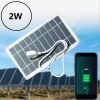 IAGREEA Solar Panel – 2W Portable Lightweight Solar Charger 4PCS
