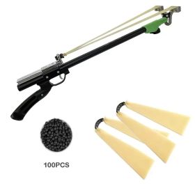 "Tactical Stainless Steel Slingshot with Comfort Grip