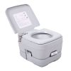 2.6 Gallon Flushable Camping Toilet