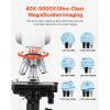 Binocular Microscope for Adult with Dual Stage and Two Sets of Eyepieces