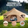 Canvas Tent for Camping with Stove Jack