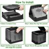 Foldable Emergency Toilet with Lid Trash Bags