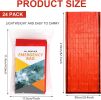 24 Pack Emergency Sleeping Bag – Lightweight Portable Thermal Survival Bivy Sack