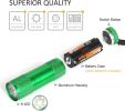 20-Pack Aluminum 6-LED Flashlights Set with Lanyard and AAA Batteries Included and Pre-Installed