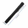 2 PCS Portable Mini LED Flashlight Camping Hiking Handheld Flashlight Pen Work light