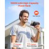 Magnetic Power Bank, 10000 mAh Battery Pack, Wireless MagSafe-Compatible Portable Charger, with Smart LED Display, Foldable Stand