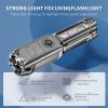 ABS Strong Light Focusing Flashlight Outdoor Portable Household Commonly Used Flashlight Lighting Flashlight