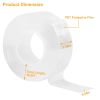 16.5FT Nano Double Sided Adhesive Tape Washable Traceless Removable Reusable Sticky Tape