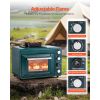 2-in-1 Portable Gas Camping Stove Oven Combo