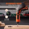 Cordless Screwdriver Set with 82 Accessory Kit and Charging Cable