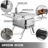 Tent Wood Stove 17.5x14.7x10.6 inch