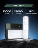 10000lm Dimmable Rechargeable Work Light – 15000mAh Telescopic Camping Work Light