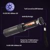 5 Pcs UV Black Light Flashlights Bulk, 9 Led 395-400nm Mini Blacklight Handheld Portable Torch Pet Urine Detector for Bed Bug, Hair