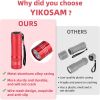10 Pack of Flashlights 9 LED Mini Aluminum Flashlight