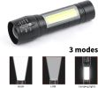 5 Pack Mini Small Pocket LED Flashlight USB-C Rechargeable High Lumens Bright Powerful EDC Flash Lights - Aluminum Handheld Flashlight Bulk for