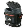 36 Pot Welded Hard Edge Cooler, Grey/Black