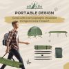 Covered Outdoor Bed with Carry Bag