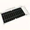 IAGREEA Solar Panel – 7W Portable Lightweight Solar Charger 4PCS