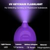 Mini UV Keychain Flashlight