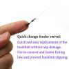 5pcs Swivel Snaps For Fishing