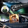 Zoomable Powerful Flashlights with LCD Digital Display