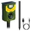 Solar Ultrasonic Animal Repeller