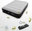 Air Mattress, 16" Raised Full Size Self Inflatable Blow Up Mattress with Built in Pump, Thick Comfort Air Bed for Camping, Guests & Home,
