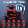 SZEVZO 1600A 8000mAh Car Jump Starter Booster Jumper Box Power Bank Battery Charger