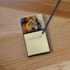 NEW Lion Sticky Note Holder Refillable Dispenser Self-Sticky Note Pads, Memo Pads Blank Desk Accessories