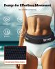 Manual Inflatable Belt Pack for Adults PFD Black CO2 Cylinder Not Included