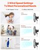 18" 3-Speed Oscillating Fan with Adjustable Height