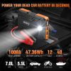 1000A Peak Portable Jump Starter for Car