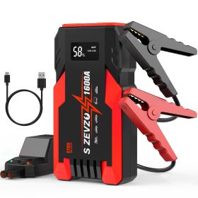SZEVZO 1600A 8000mAh Car Jump Starter Booster Jumper Box Power Bank Battery Charger