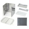 Outdoor Stove with Carrying Bag and Stainless Steel Grill